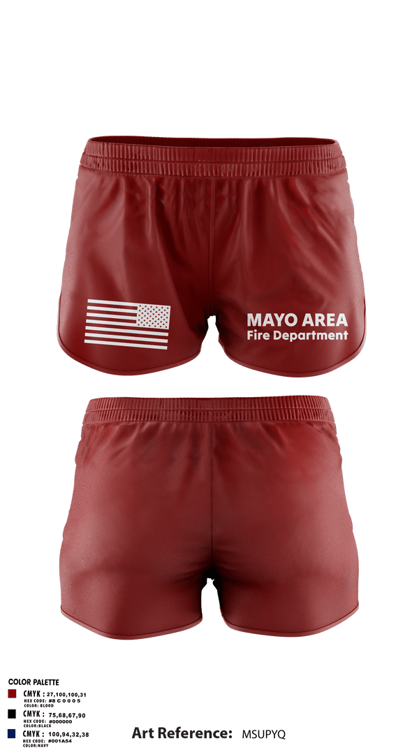 Ranger Panties, Mayo Area Fire Department, , Teamtime, Team time, sublimation, custom sports apparel, team uniforms, spirit wear, spiritwear, sports uniforms, custom shirts, team store, custom team store, fundraiser sports, apparel fundraiser
