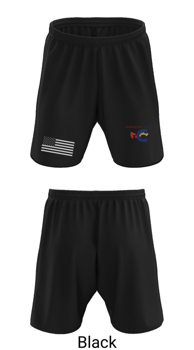 Forreston High School Track and Field 13556673 Athletic Shorts With Pockets - 20