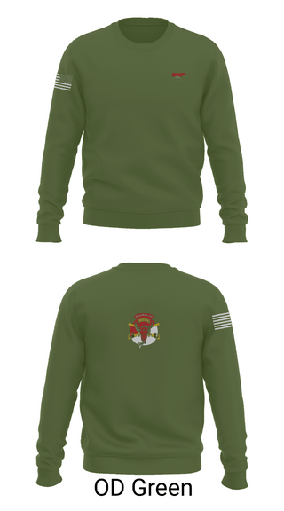 Crew Neck Sweatshirt, 1/113 CAV B-Troop, Army, Teamtime, Team time, sublimation, custom sports apparel, team uniforms, spirit wear, spiritwear, sports uniforms, custom shirts, team store, custom team store, fundraiser sports, apparel fundraiser