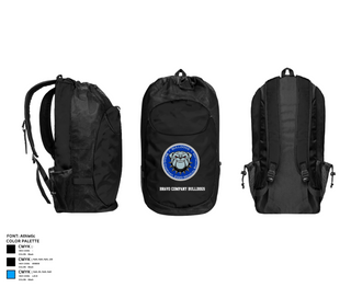 Gear Bag, Bravo Company Bulldogs, , Teamtime, Team time, sublimation, custom sports apparel, team uniforms, spirit wear, spiritwear, sports uniforms, custom shirts, team store, custom team store, fundraiser sports, apparel fundraiser