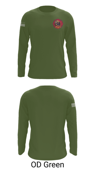 Long Sleeve Performance Shirt, Engine 40 Ladder 4 Medic 19, , Teamtime, Team time, sublimation, custom sports apparel, team uniforms, spirit wear, spiritwear, sports uniforms, custom shirts, team store, custom team store, fundraiser sports, apparel fundraiser