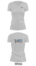 Nitty Gritty Window washing 58808848 Women's Short Sleeve V-neck Shirt - 19