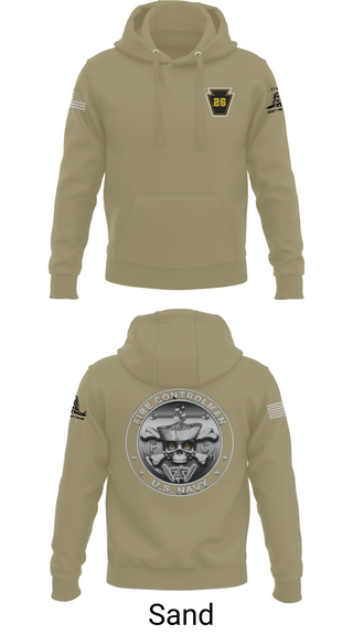 Hoodie, Fire Controlman, Navy, Teamtime, Team time, sublimation, custom sports apparel, team uniforms, spirit wear, spiritwear, sports uniforms, custom shirts, team store, custom team store, fundraiser sports, apparel fundraiser