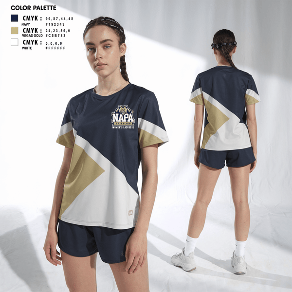 Short Sleeve Performance Shirt, Napa Grizzlies, Women's Lacrosse, Teamtime, Team time, sublimation, custom sports apparel, team uniforms, spirit wear, spiritwear, sports uniforms, custom shirts, team store, custom team store, fundraiser sports, apparel fundraiser