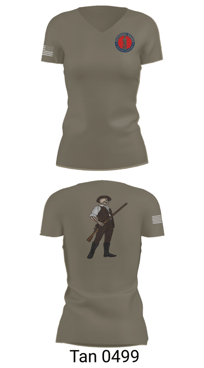 Army National GuardCruise 18160230 Women's Short Sleeve V-neck Shirt - 65