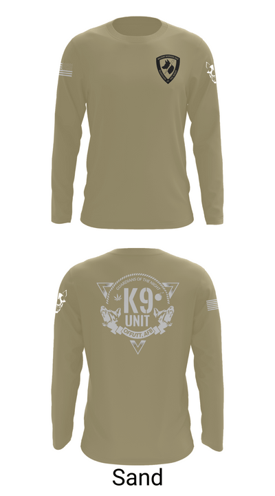 Guardians of the Night 82205307 Long Sleeve Performance Shirt 86