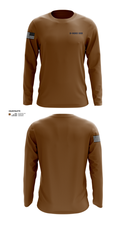 2-142nd HHB 84315779 Long Sleeve Performance Shirt 1