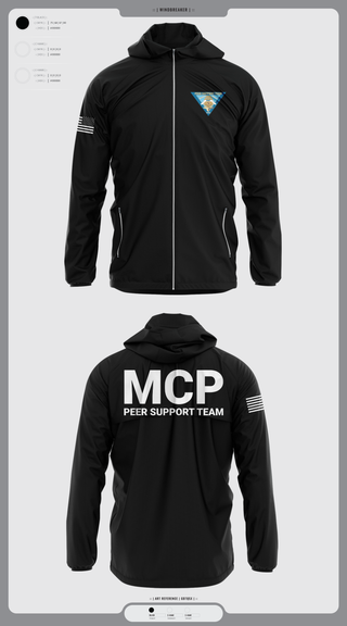 Windbreaker, Montgomery County Police Peer Support Team, Police, Teamtime, Team time, sublimation, custom sports apparel, team uniforms, spirit wear, spiritwear, sports uniforms, custom shirts, team store, custom team store, fundraiser sports, apparel fundraiser
