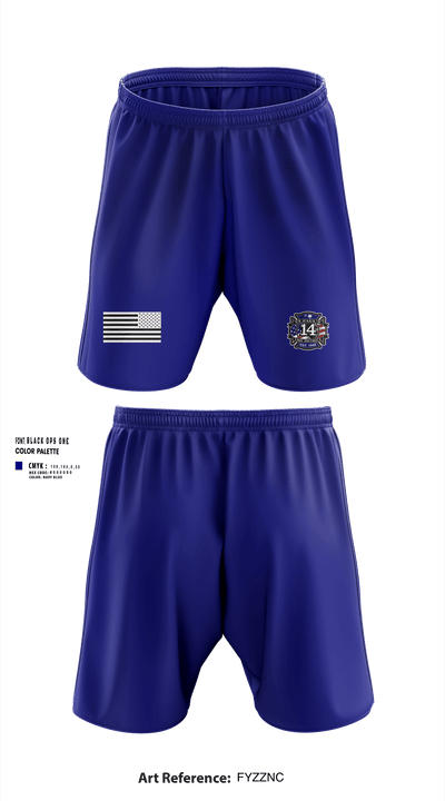 St Pauls Fire 17597368 Athletic Shorts With Pockets - 254