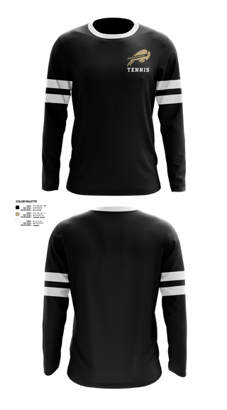 Long Sleeve Performance Shirt, Giddings Tennis, Tennis, Teamtime, Team time, sublimation, custom sports apparel, team uniforms, spirit wear, spiritwear, sports uniforms, custom shirts, team store, custom team store, fundraiser sports, apparel fundraiser