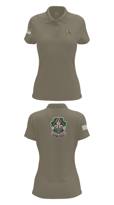 VRA- Fort Eustis Branch 87447712 Women's Short Sleeve Performance Polo  - 75