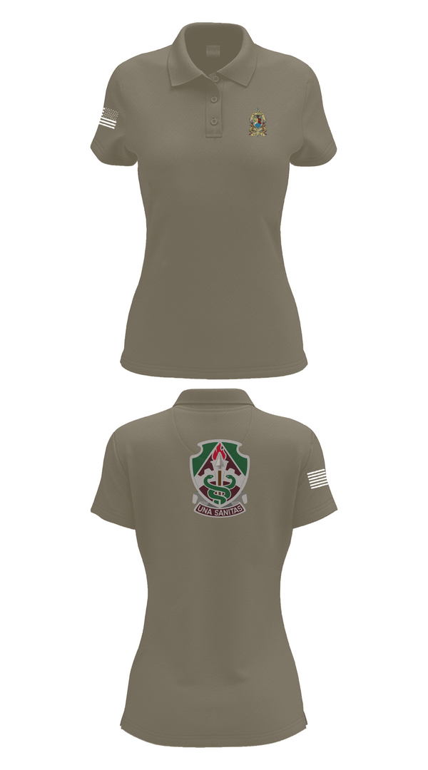 Womens Short Sleeve Performance Polo, VRA- Fort Eustis Branch, Army, Teamtime, Team time, sublimation, custom sports apparel, team uniforms, spirit wear, spiritwear, sports uniforms, custom shirts, team store, custom team store, fundraiser sports, apparel fundraiser