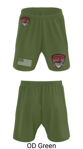 Athletic Shorts With Pockets, 978th Military Police Company, , Teamtime, Team time, sublimation, custom sports apparel, team uniforms, spirit wear, spiritwear, sports uniforms, custom shirts, team store, custom team store, fundraiser sports, apparel fundraiser