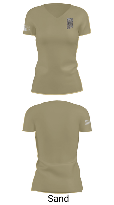 46 MP CO 62562841 Women's Short Sleeve V-neck Shirt - 84