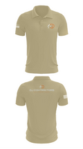 DJ CONTRACTORS 12982889 Short Sleeve Performance Polo - 39