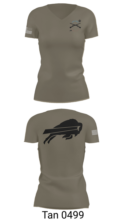 C TRP 2-101 CAV 72009091 Women's Short Sleeve V-neck Shirt - 65