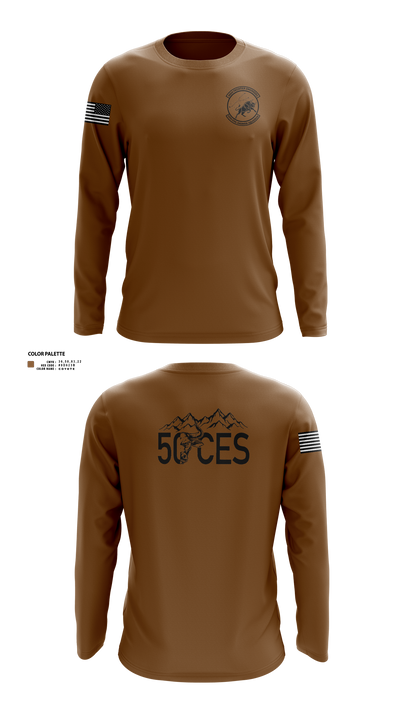 50 CES 12017180 Long Sleeve Performance Shirt 2