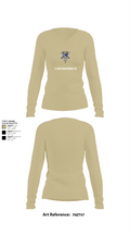 2-23IN CRAZYHORSE CO. 51563719 Women's Long Sleeve V-neck Shirt - 82