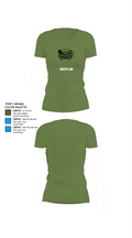 900th QM 2040275 Women's Short Sleeve V-neck Shirt - 42