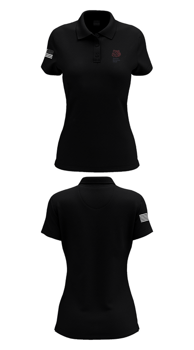 Thomson Tigers Track and Field 16915513 Women's Short Sleeve Performance Polo  - 36