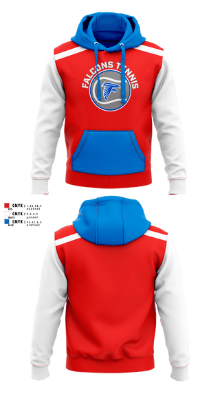 Hoodie, Atwater High School Tennis, Tennis, Teamtime, Team time, sublimation, custom sports apparel, team uniforms, spirit wear, spiritwear, sports uniforms, custom shirts, team store, custom team store, fundraiser sports, apparel fundraiser
