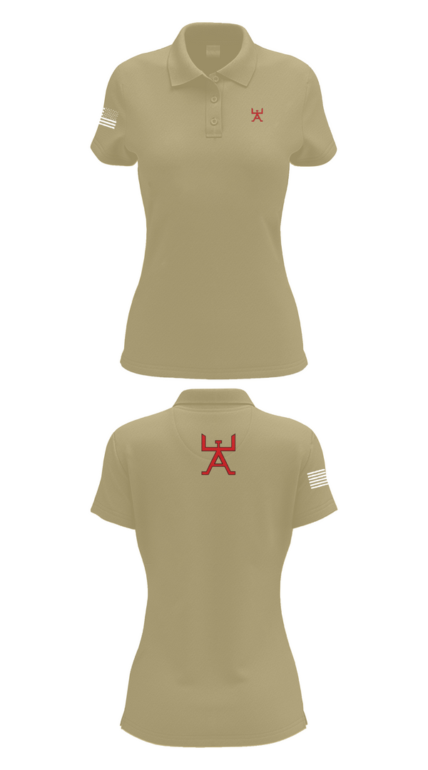 Womens Short Sleeve Performance Polo, 355 CES, Air Force, Teamtime, Team time, sublimation, custom sports apparel, team uniforms, spirit wear, spiritwear, sports uniforms, custom shirts, team store, custom team store, fundraiser sports, apparel fundraiser