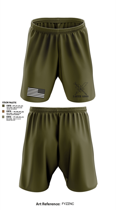 146th ASOS 20683565 Athletic Shorts With Pockets - 1