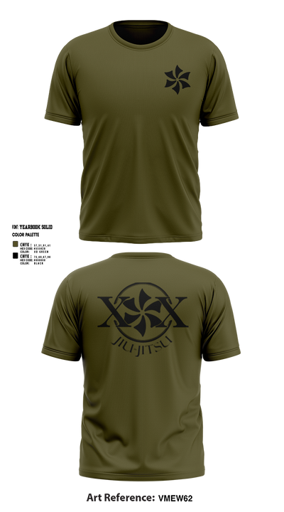 10-10 Jiu Jitsu 45151237 Short Sleeve Performance Shirt - 9