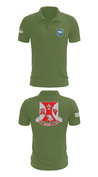 Short Sleeve Performance Polo, 2/196th RTI, , Teamtime, Team time, sublimation, custom sports apparel, team uniforms, spirit wear, spiritwear, sports uniforms, custom shirts, team store, custom team store, fundraiser sports, apparel fundraiser