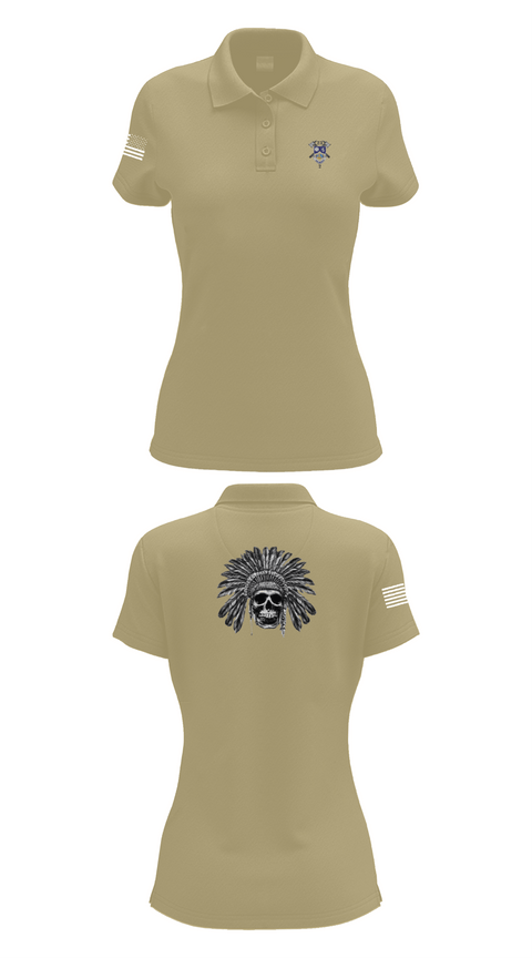 Womens Short Sleeve Performance Polo, 2-23IN CRAZYHORSE CO., , Teamtime, Team time, sublimation, custom sports apparel, team uniforms, spirit wear, spiritwear, sports uniforms, custom shirts, team store, custom team store, fundraiser sports, apparel fundraiser