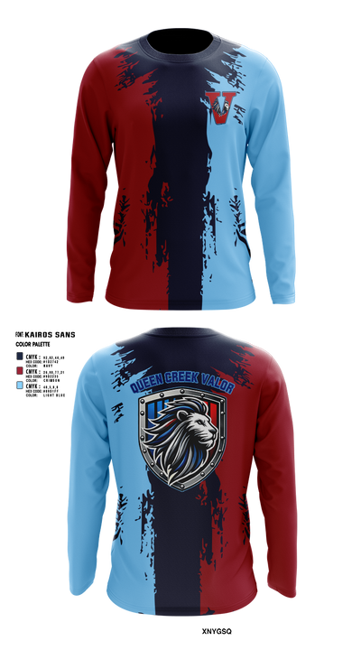 Valor 87378817 Long Sleeve Performance Shirt 1