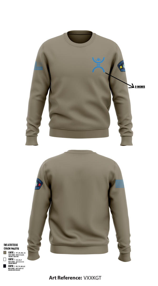 Crew Neck Sweatshirt, Monterey  Park, , Teamtime, Team time, sublimation, custom sports apparel, team uniforms, spirit wear, spiritwear, sports uniforms, custom shirts, team store, custom team store, fundraiser sports, apparel fundraiser