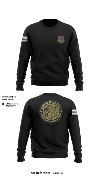 Crew Neck Sweatshirt, IDLC, Air Force, Teamtime, Team time, sublimation, custom sports apparel, team uniforms, spirit wear, spiritwear, sports uniforms, custom shirts, team store, custom team store, fundraiser sports, apparel fundraiser