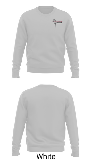 Crew Neck Sweatshirt, Hauser High School Tennis, Tennis, Teamtime, Team time, sublimation, custom sports apparel, team uniforms, spirit wear, spiritwear, sports uniforms, custom shirts, team store, custom team store, fundraiser sports, apparel fundraiser