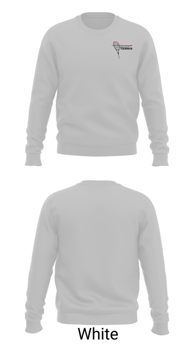 Hauser High School Tennis 30173283 Crew Neck Sweatshirt - 2