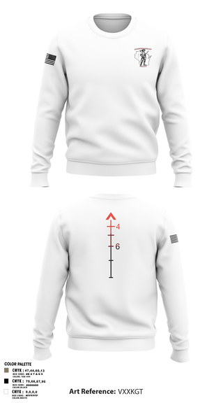 Crew Neck Sweatshirt, WIARNG Marksmanship, , Teamtime, Team time, sublimation, custom sports apparel, team uniforms, spirit wear, spiritwear, sports uniforms, custom shirts, team store, custom team store, fundraiser sports, apparel fundraiser