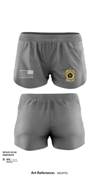 Ranger Panties, Hays County Sheriff’s Office, , Teamtime, Team time, sublimation, custom sports apparel, team uniforms, spirit wear, spiritwear, sports uniforms, custom shirts, team store, custom team store, fundraiser sports, apparel fundraiser