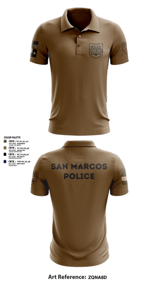 Short Sleeve Performance Polo, San Marcos Police Drone Unit, Police, Teamtime, Team time, sublimation, custom sports apparel, team uniforms, spirit wear, spiritwear, sports uniforms, custom shirts, team store, custom team store, fundraiser sports, apparel fundraiser