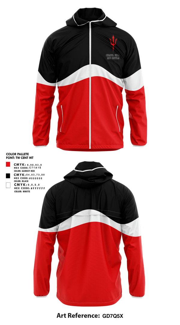 Windbreaker, Chapel Hill Red Devils, Track & Field, Teamtime, Team time, sublimation, custom sports apparel, team uniforms, spirit wear, spiritwear, sports uniforms, custom shirts, team store, custom team store, fundraiser sports, apparel fundraiser