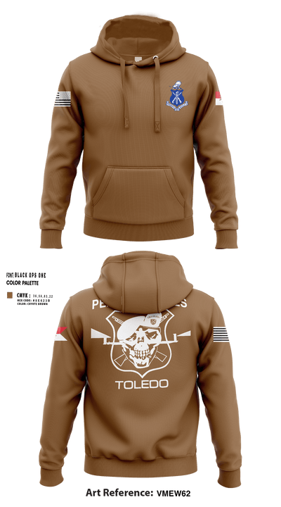 Pershing Rifles Troop L-1 10347059 Hoodie - 150