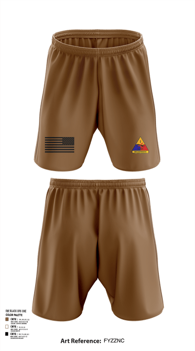 261st BSC CAVEMAN PLT 28746409 Athletic Shorts With Pockets - 101
