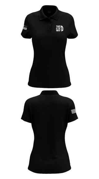 Womens Short Sleeve Performance Polo, 602nd Trans Det, , Teamtime, Team time, sublimation, custom sports apparel, team uniforms, spirit wear, spiritwear, sports uniforms, custom shirts, team store, custom team store, fundraiser sports, apparel fundraiser