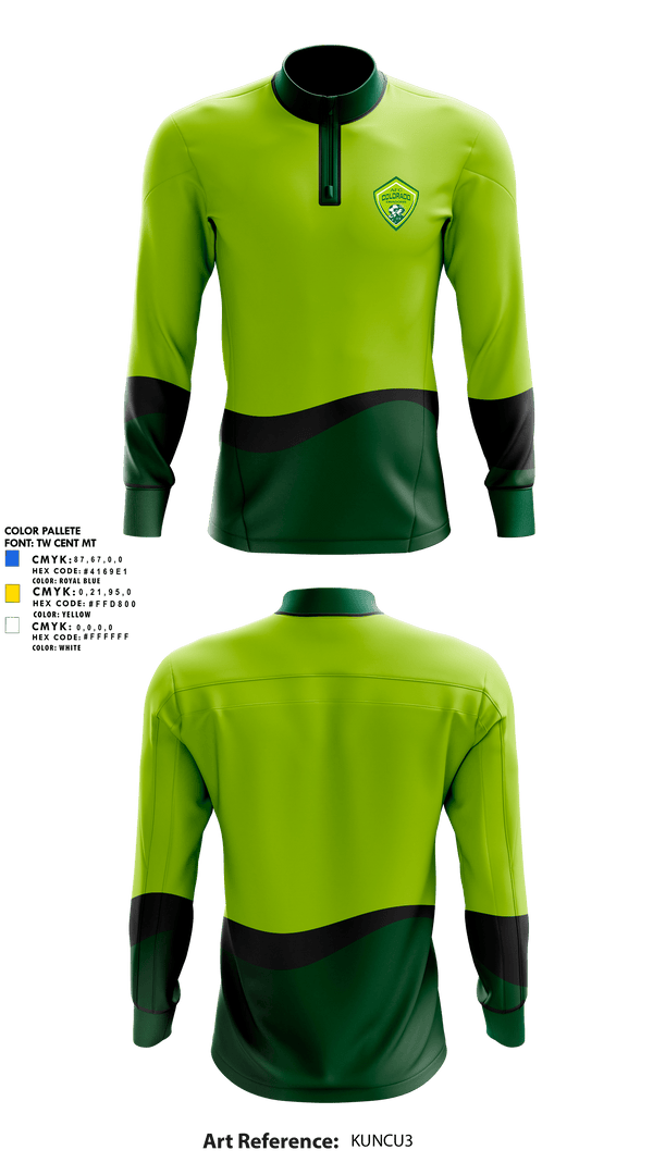 Quarter Zip Jacket, AFC Colorado Dragons, Men's Soccer, Teamtime, Team time, sublimation, custom sports apparel, team uniforms, spirit wear, spiritwear, sports uniforms, custom shirts, team store, custom team store, fundraiser sports, apparel fundraiser