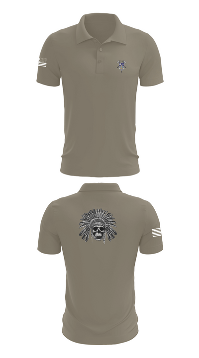 2-23IN CRAZYHORSE CO. 51563719 Short Sleeve Performance Polo - 67