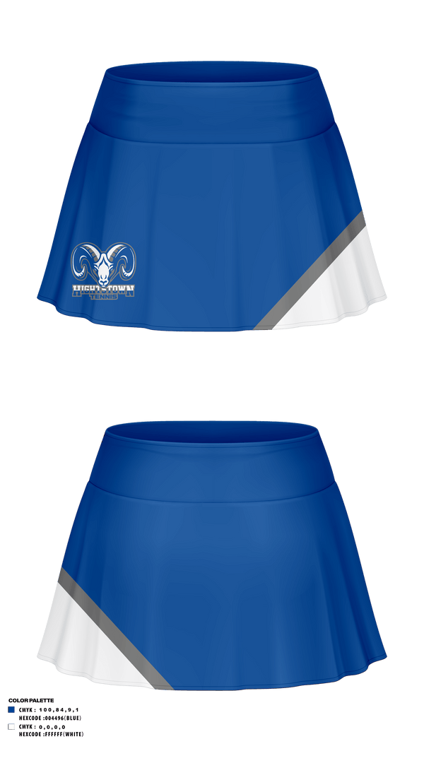 Skort, Hightstown High School Tennis, Tennis, Teamtime, Team time, sublimation, custom sports apparel, team uniforms, spirit wear, spiritwear, sports uniforms, custom shirts, team store, custom team store, fundraiser sports, apparel fundraiser