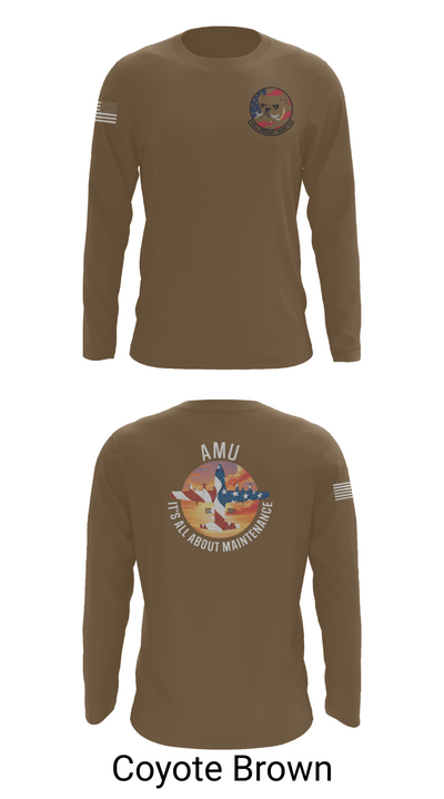 910th AMXS 63315708 Long Sleeve Performance Shirt 6