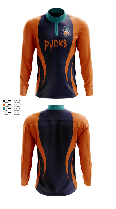 Diamond Ducks 41006610 Quarter Zip Jacket - 4