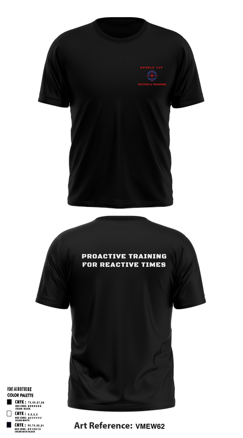 Short Sleeve Performance Shirt, Double Tap Tactics, , Teamtime, Team time, sublimation, custom sports apparel, team uniforms, spirit wear, spiritwear, sports uniforms, custom shirts, team store, custom team store, fundraiser sports, apparel fundraiser