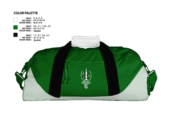 Duffle Bag, KC Miami Central Men's Basketball, Men's Basketball, Teamtime, Team time, sublimation, custom sports apparel, team uniforms, spirit wear, spiritwear, sports uniforms, custom shirts, team store, custom team store, fundraiser sports, apparel fundraiser