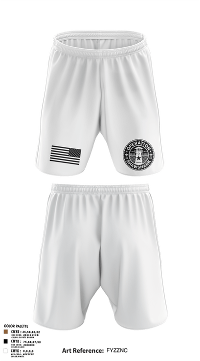 Operation Shawshank Athletic Shorts With Pockets - 2
